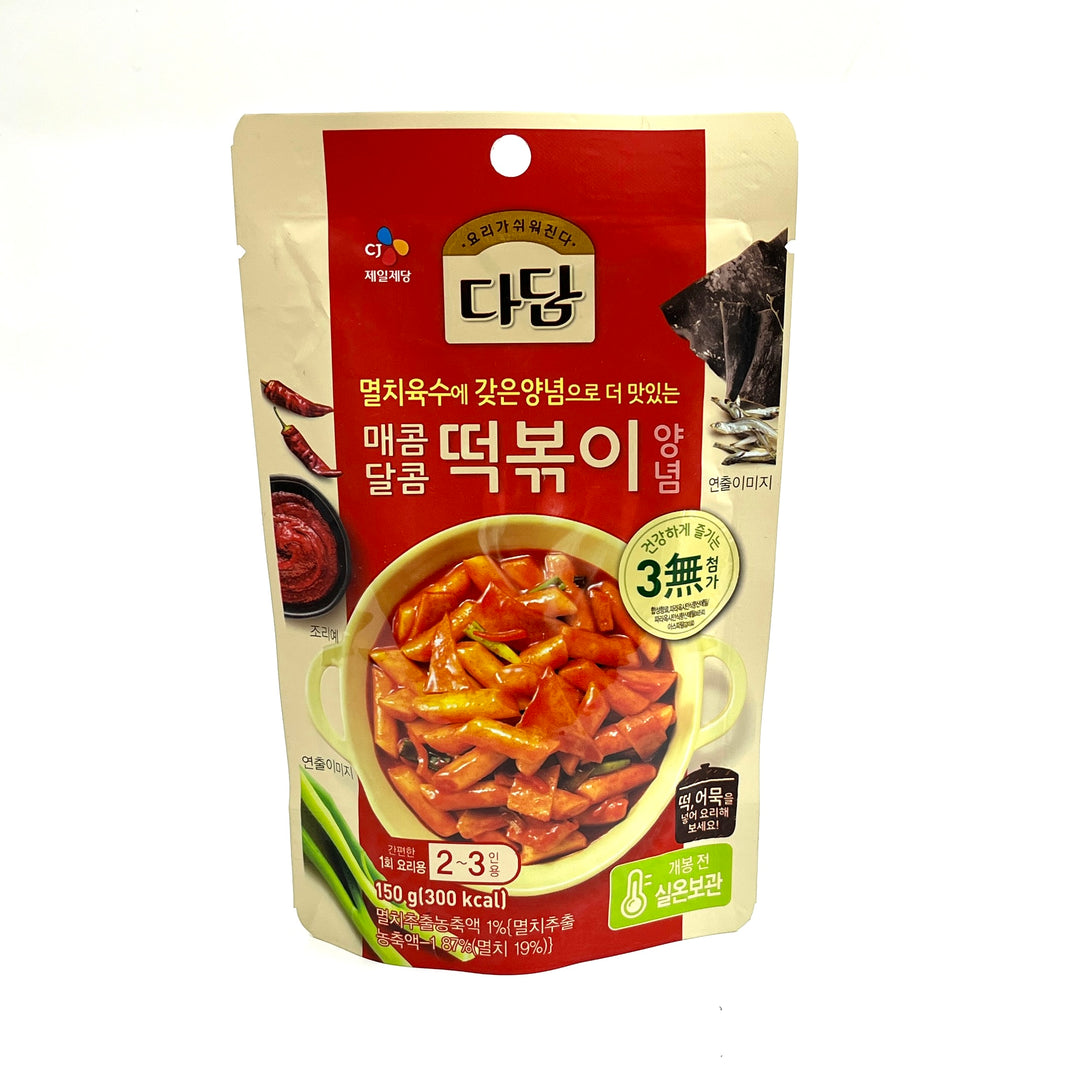 [Dadam] Sweet & Spicy Toppokki Hot Sauce / 다담 매콤 달콤 떡볶이 양념 (150g)