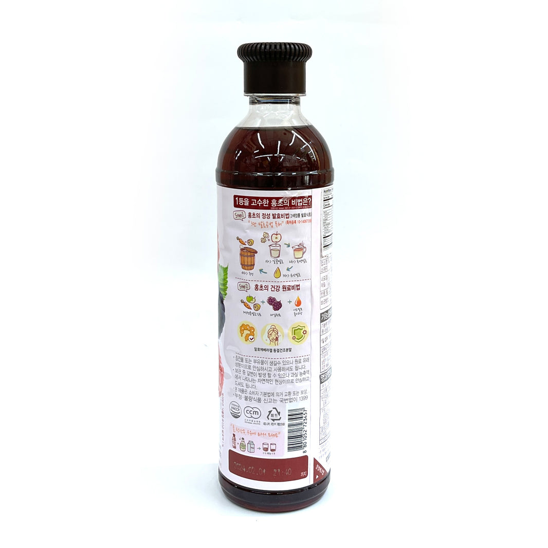 [O'food] Hong Cho Vinegar Raspberry / 청정원 홍초 복분자 (900ml)