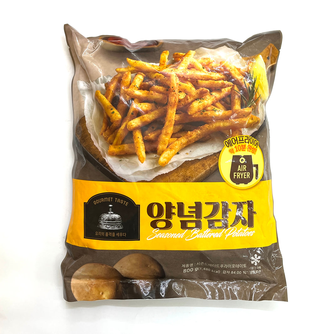 [qugin]k june Seasoned Battered Potatoes / 케이준  양념감자 (800g)