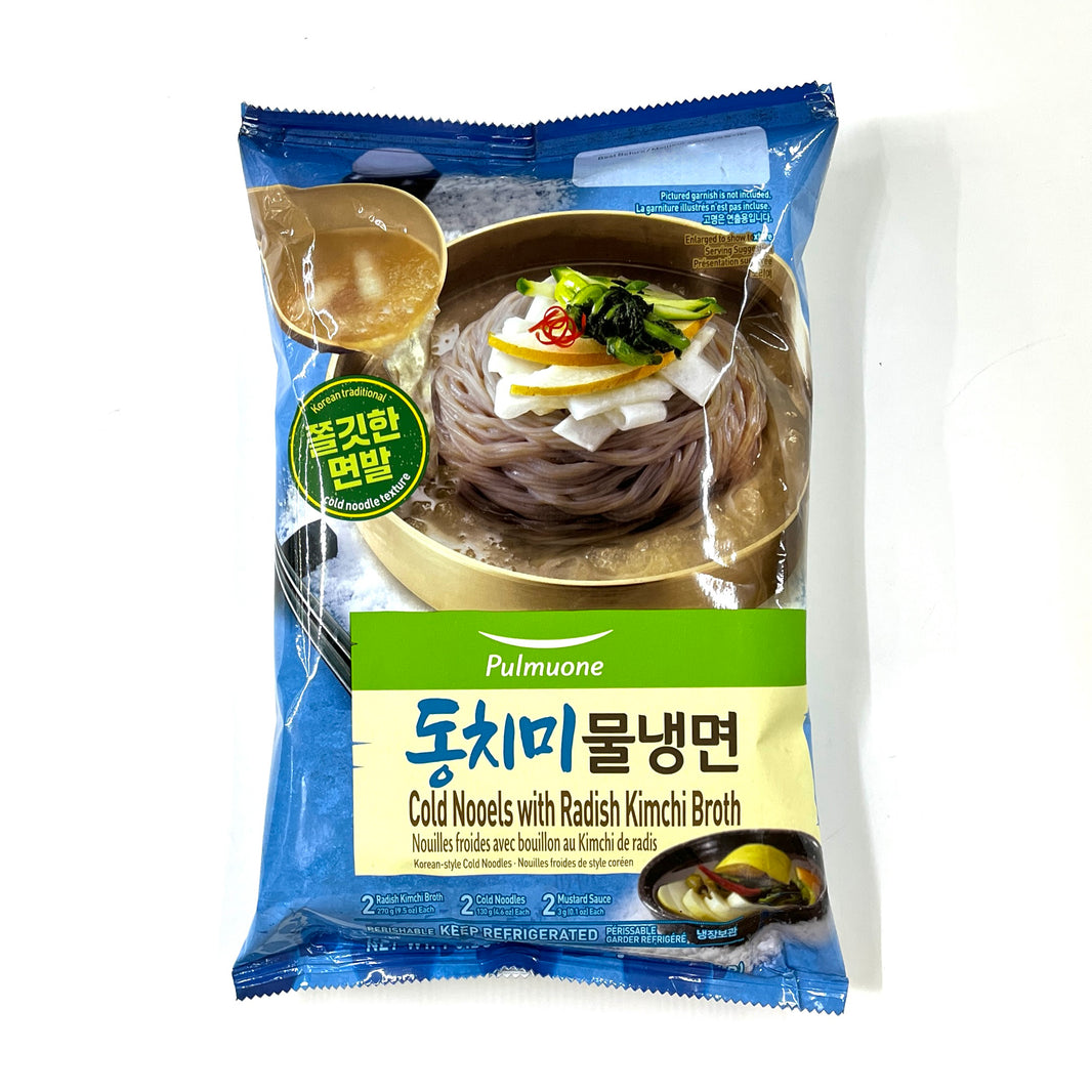[Pulmuone] Cold Noodle w. Dongchimi Broth / 풀무원 동치미 물 냉면 (870g)