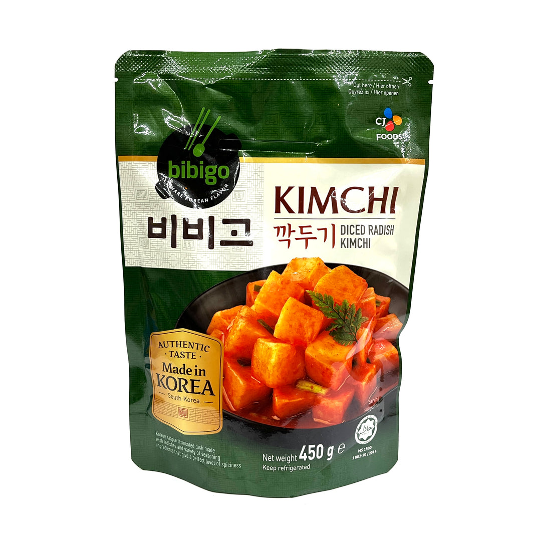 [Bibigo] Diced Radish Kimchi / 비비고 깍두기 김치 (450g)