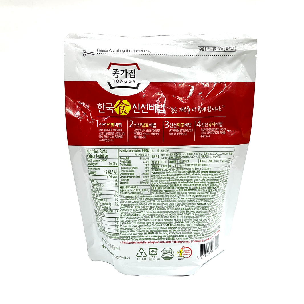 [Jongga] Kimchi / 종가집 파 김치 (300g)