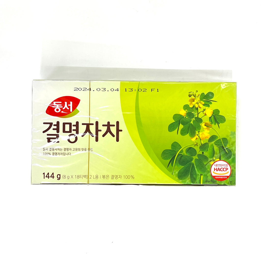 [Dongsuh] Cassia Tora Seeds Tea Gyeolmyeongja / 동서 결명자차 (18tb)