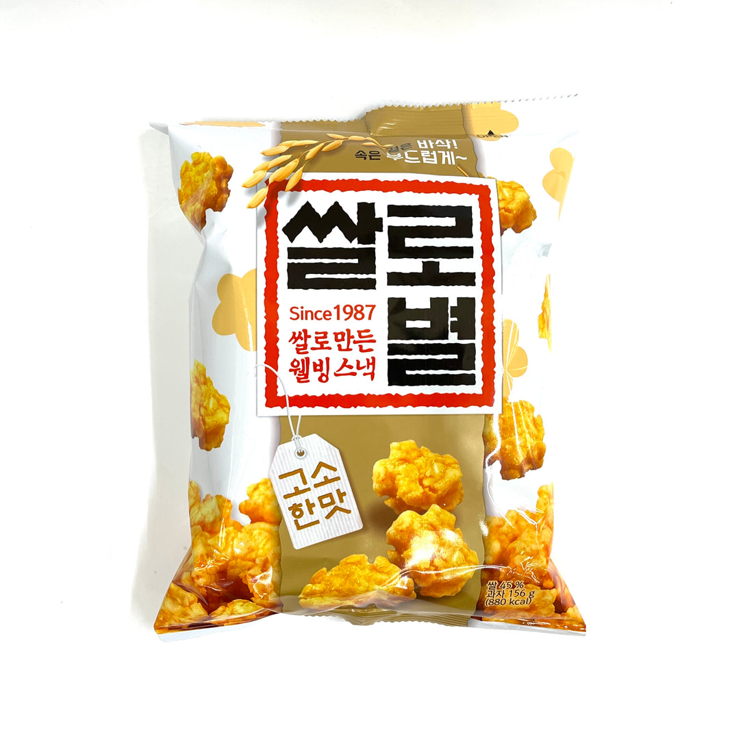 [Lotte] Korean Rice Snack / 쌀로별 (156g)