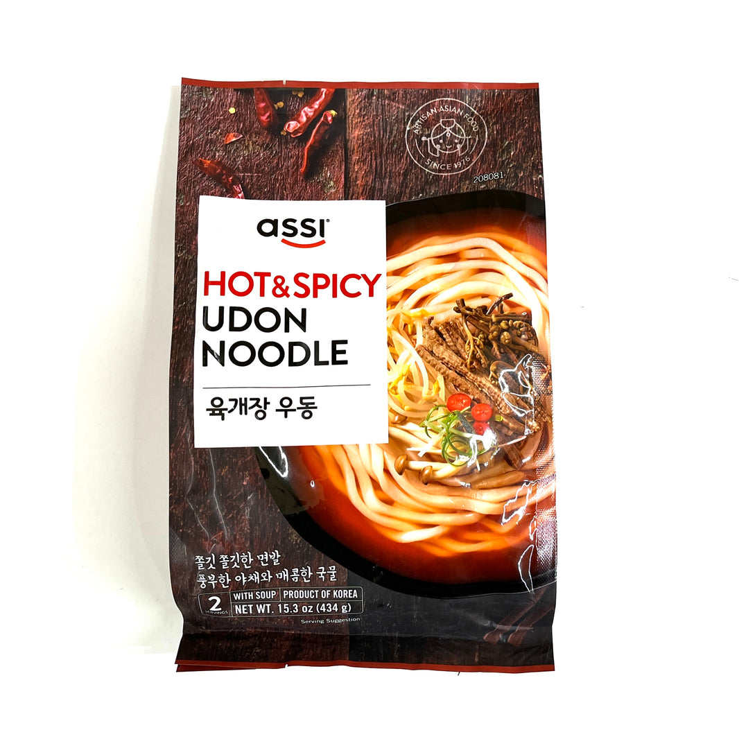 [Assi] Hot & Spicy Udon Noodle / 아씨 육개장 우동 (434g/2인분)