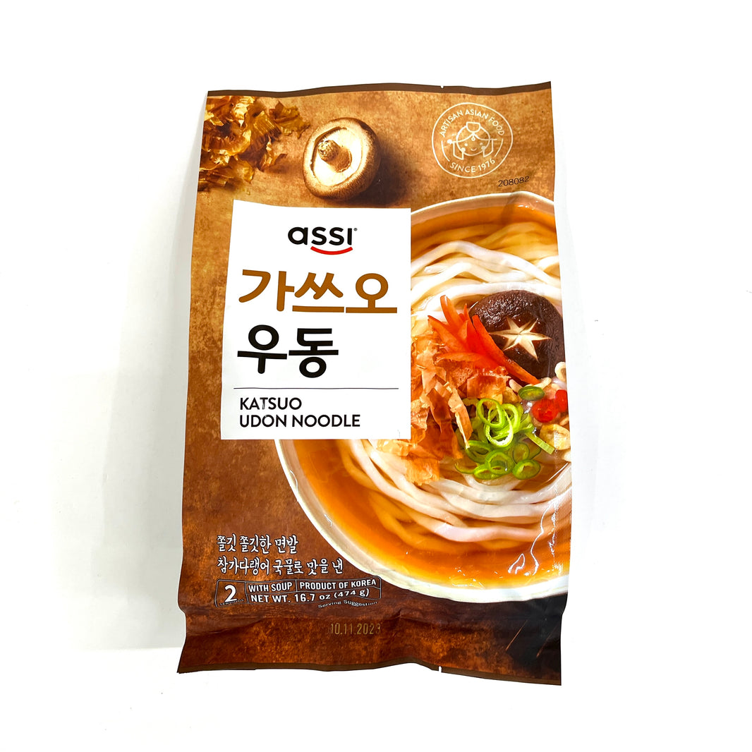 [Assi] Katsuo Udon Noodle / 아씨 가쓰오 우동 (474g/2인분)