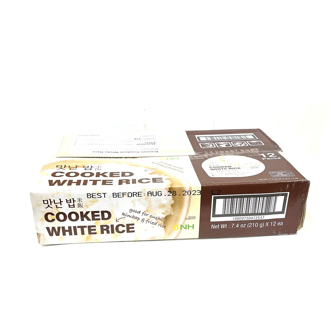 [NH] Cooked White Rice / 농협 맛난 밥 즉석밥 (210g X 12 ea)