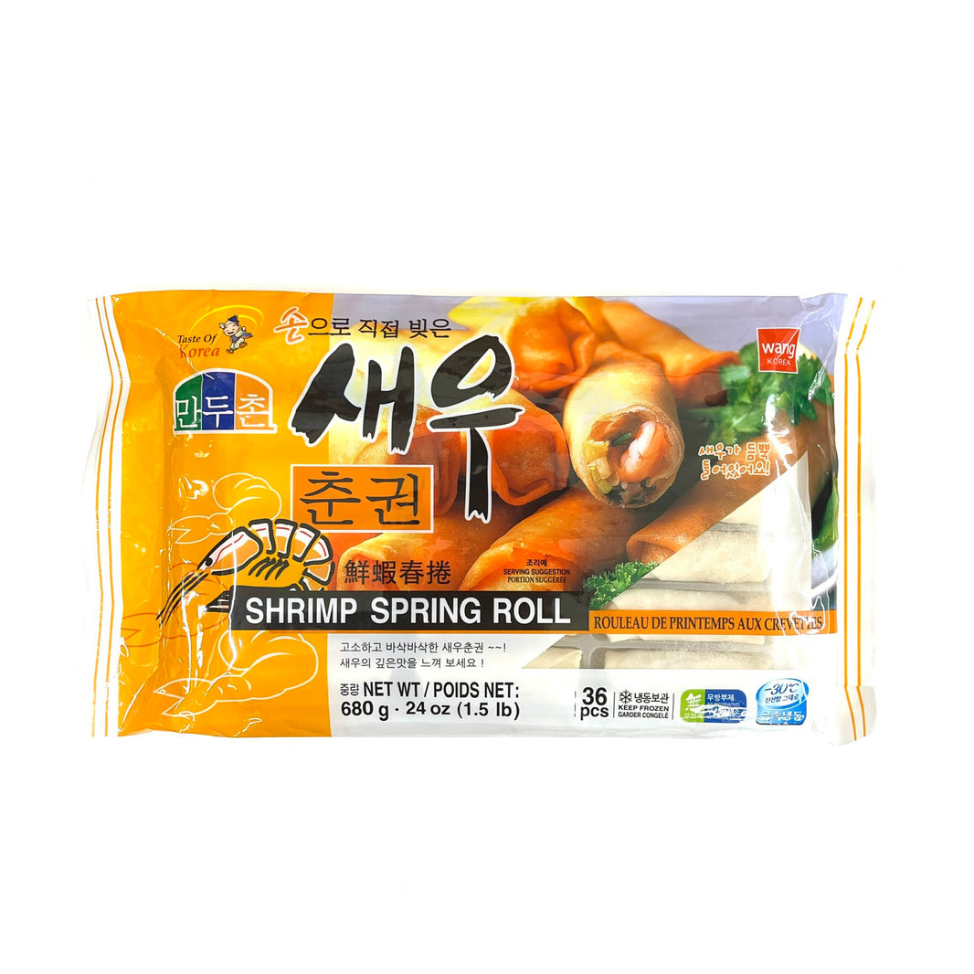 [Wang] Shrimp Spring Roll / 만두촌 새우 춘권 (680g)