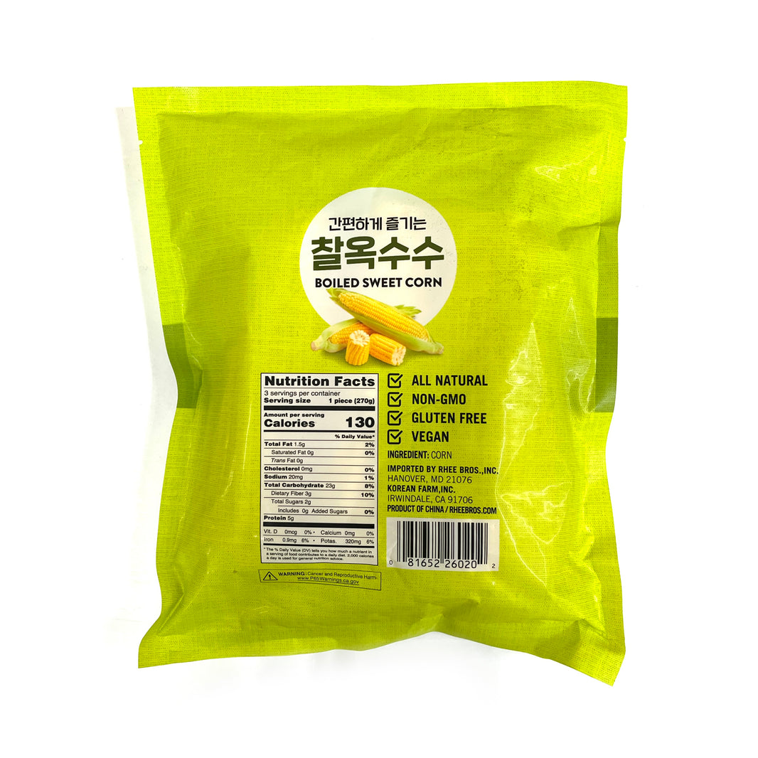 [Assi] Boiled Sweet Corn / 아씨 찰옥수수 (810g)
