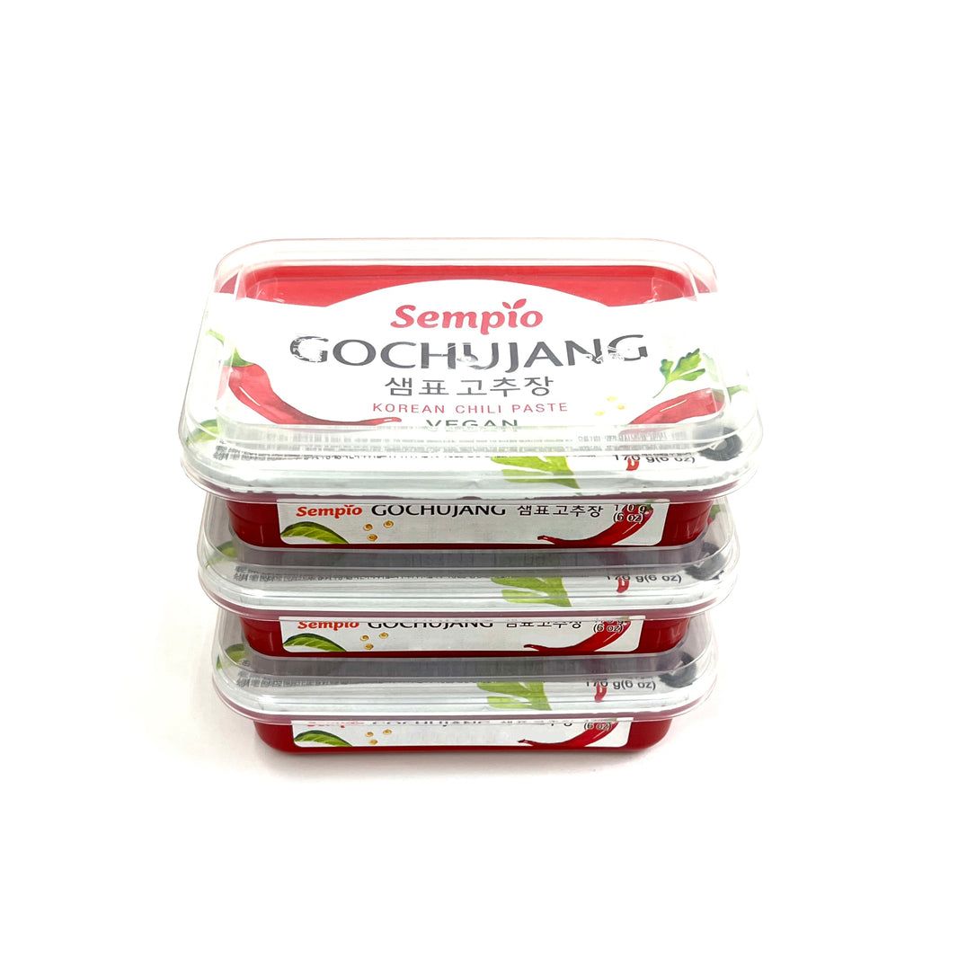 [Sempio] Gochujang Korean Chili Paste Vegan / 샘표 태양초 고추장 (170g x3)