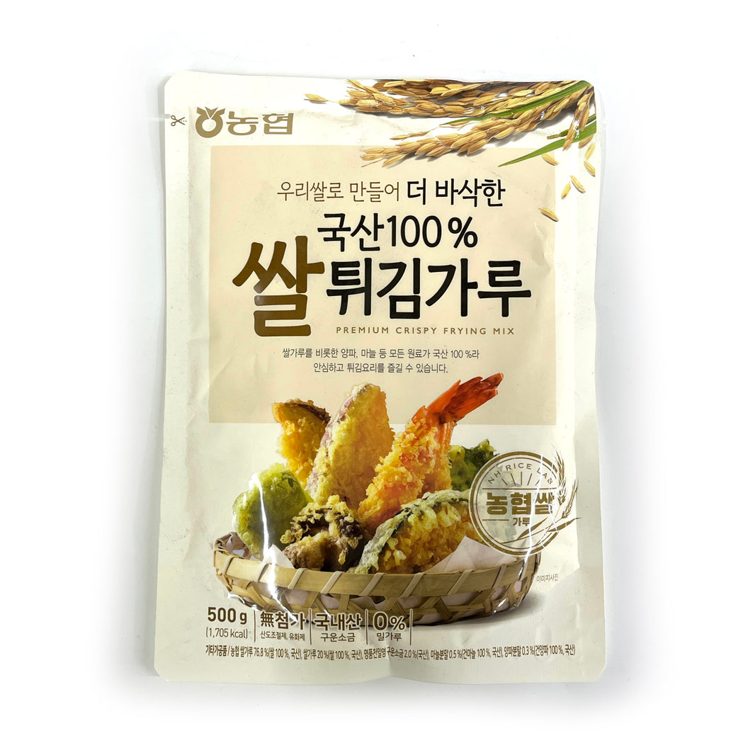 [NH] Premium Crispy Frying Mix / 농협 국산 100% 쌀 튀김가루 (500g)