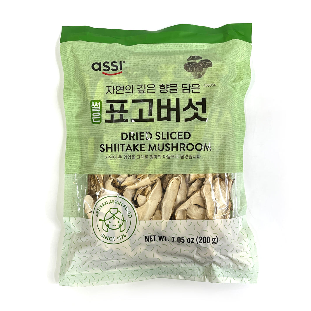 [Assi] Cut Dried Shitake Mushroom / 아씨 썰은 표고 버섯 (200g)