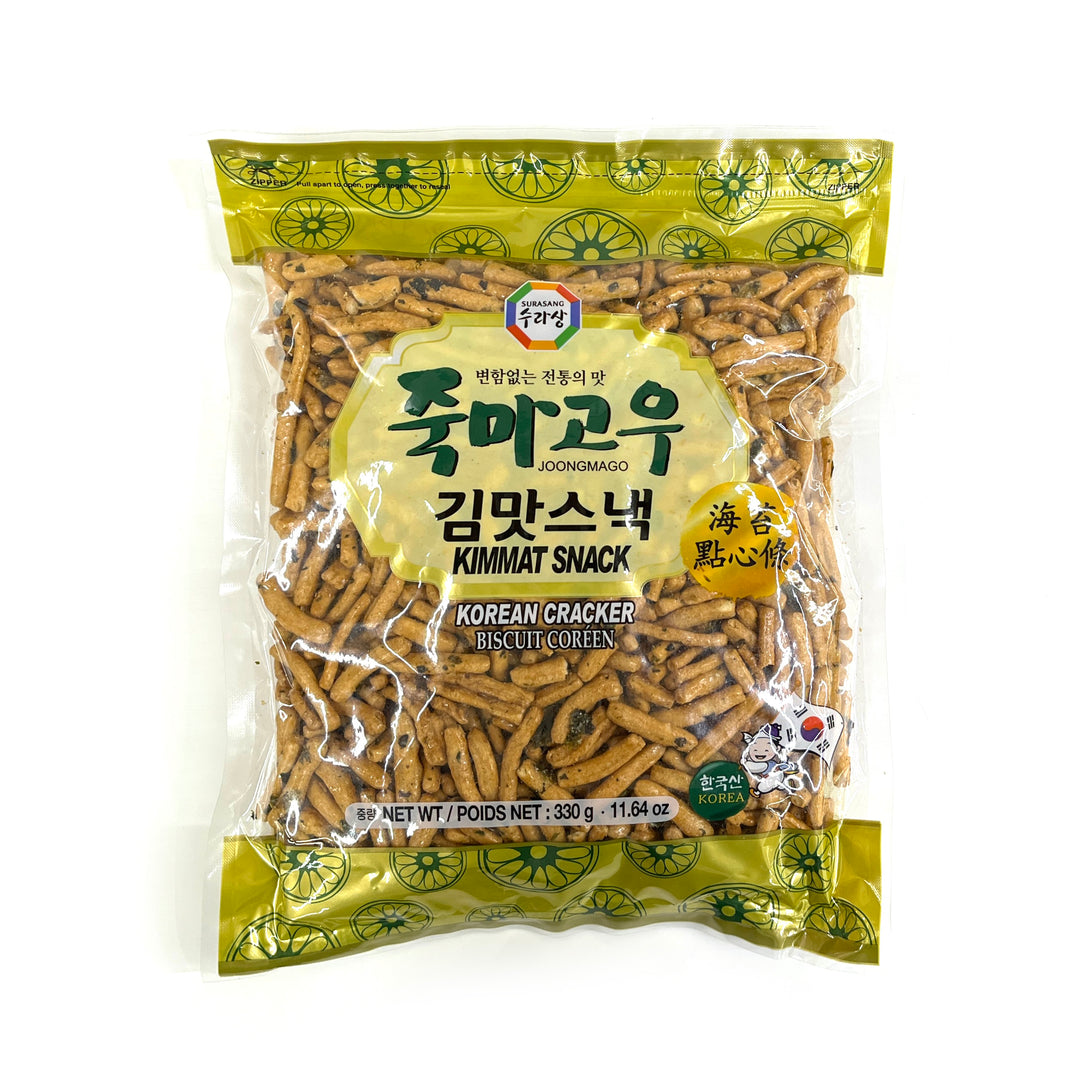 [Surasang] Joongmago Kimat Snack / 수라상 죽마고우 김맛 스낵 (330g)