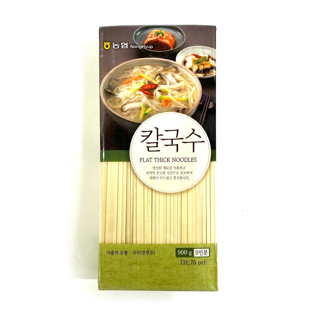 [NH] Kal-Guksu Flat Thick Noodles / 농협 칼국수 (900g)