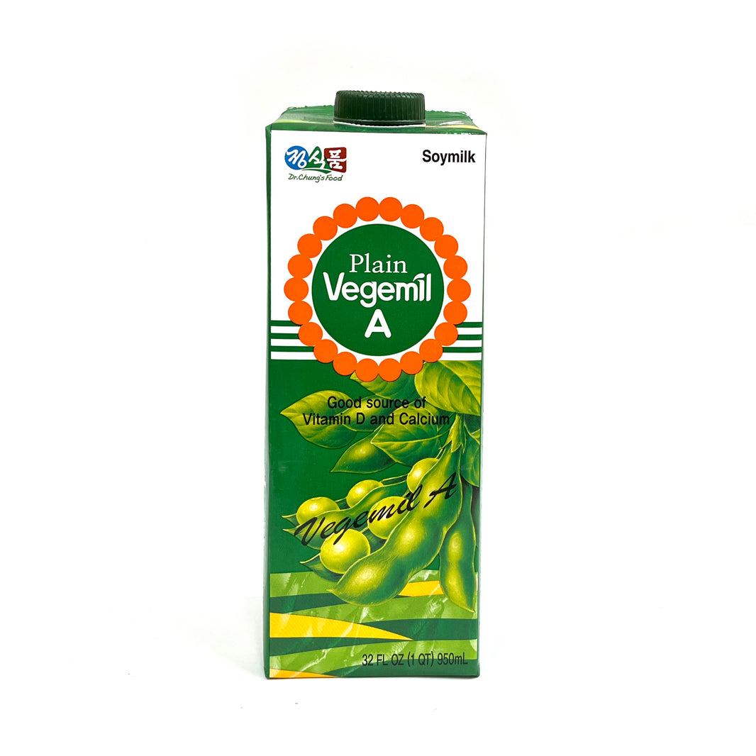 [Chung’s Food] Vegemil A Soy Milk - Plain / 정식품  담백한 두유 베지밀 에이 (950ml)