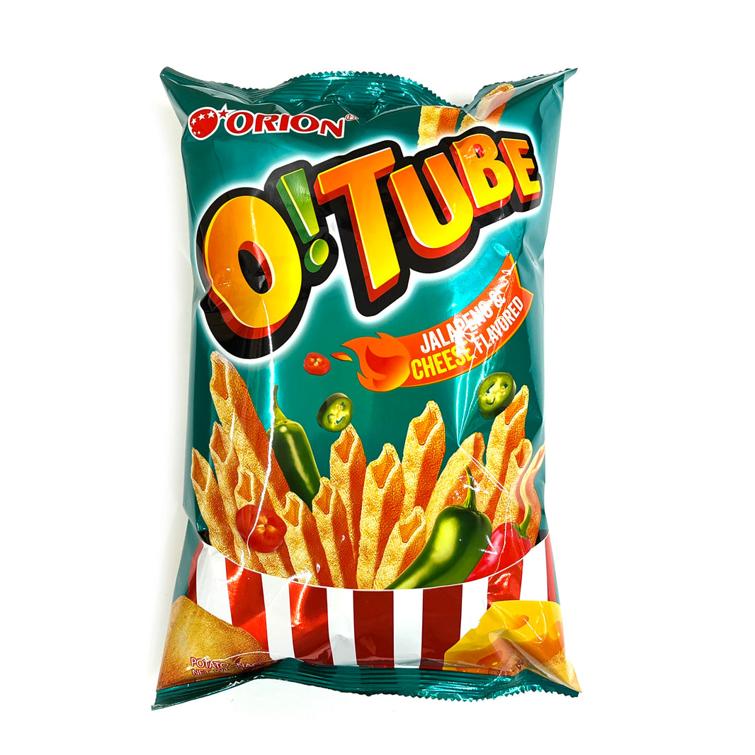 [Orion] O! Tube Jalapeño & Cheese Flavored / 오리온 오! 튜브 할라페뇨 & 치즈맛 (115g)