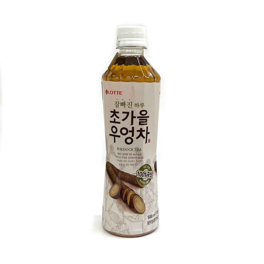 [Lotte] Burdock Tea / 롯데 잘빠진 하루 초가을 우엉차 (500ml)