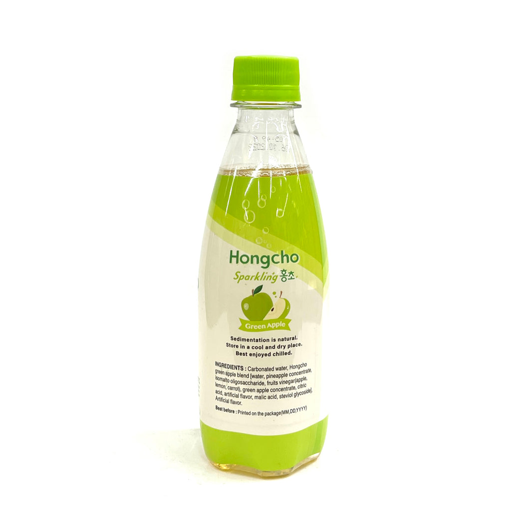 [O'food] Fruity & Fizzy Hongcho Sparkling Green Apple / 청정원 오푸드 스파클링 홍초 사과 (350ml)