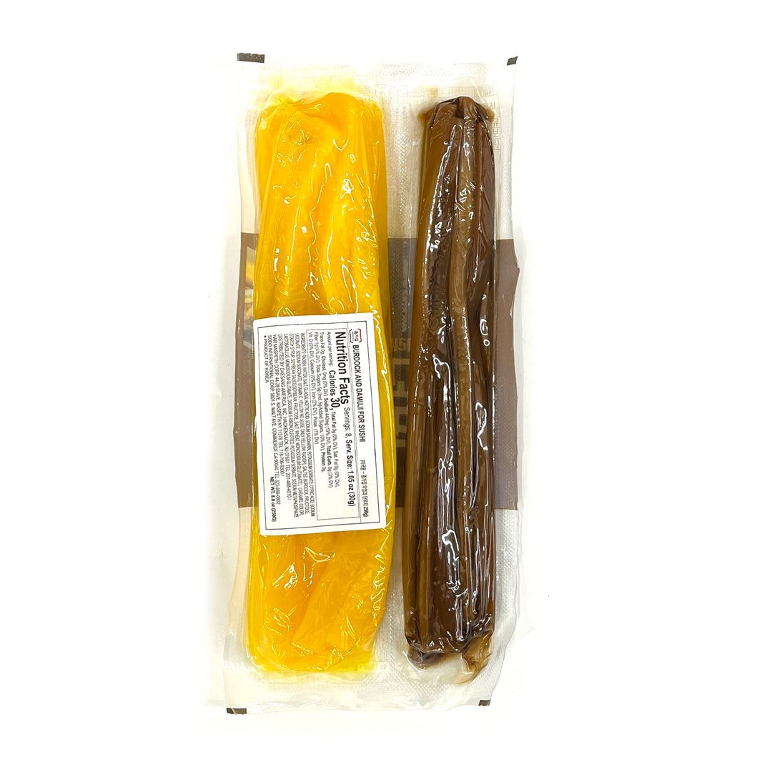 [CJO] Burdock and Pickled Radish for Gimbap / 청정원 우엉과 단무지 김밥용 (250g)