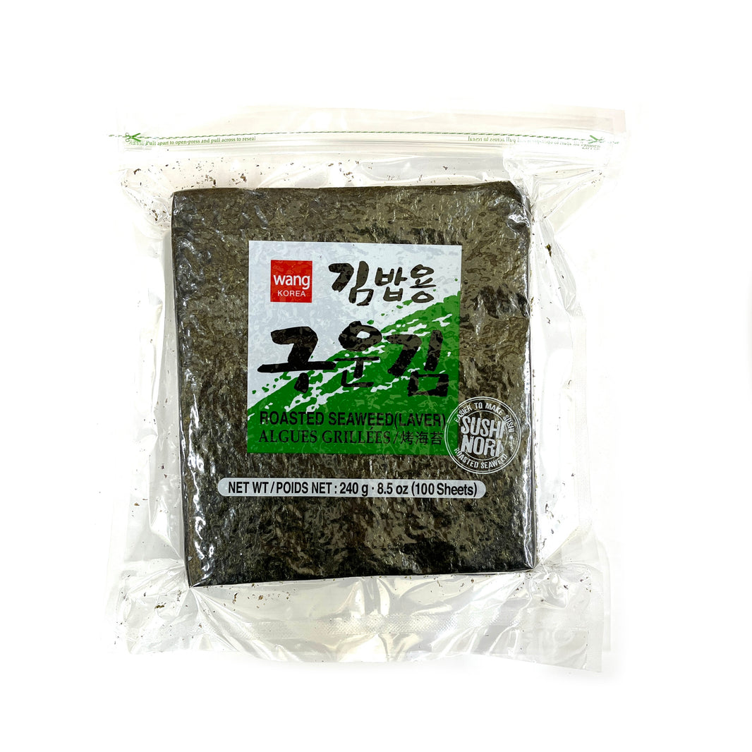 [Wang] Roasted Seaweed Laver for Gimbap / 왕 김밥용 구운김 (100 Sheet)