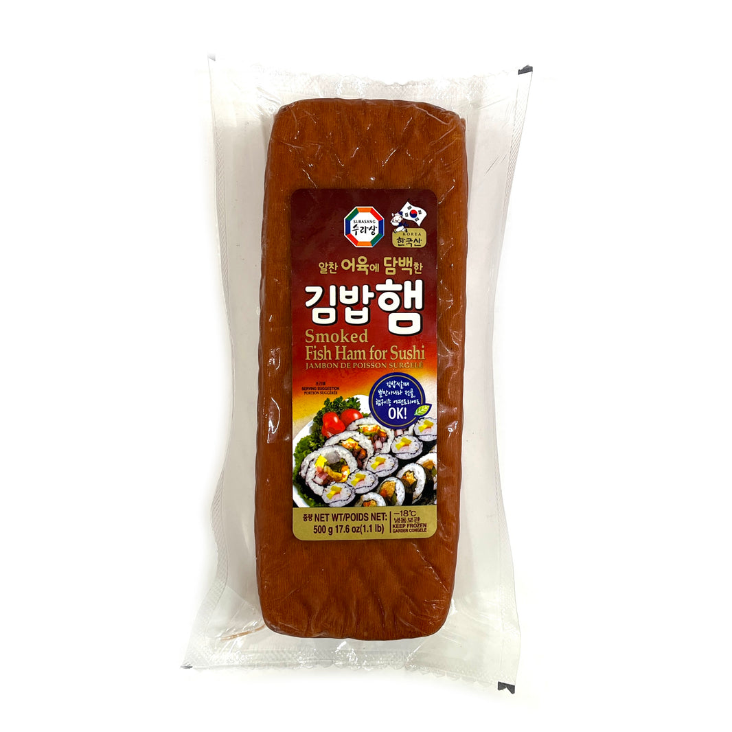 [Surasang] Smoked Fish Ham for Gimbap / 수라상 알찬 어육에 담백한 김밥 햄 (500g)