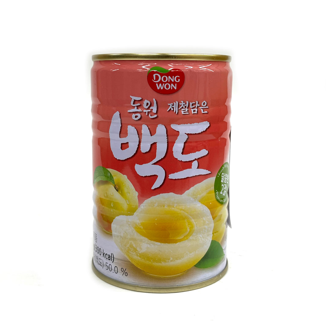 [Dongwon] White Peach / 동원 제철 담은 백도 (400g)