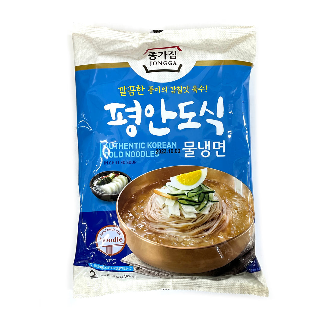 [Jongga] Authentic Korean Cold Noodle Pyoungyang Style / 종가집 평안도식 물 냉면 (780g)