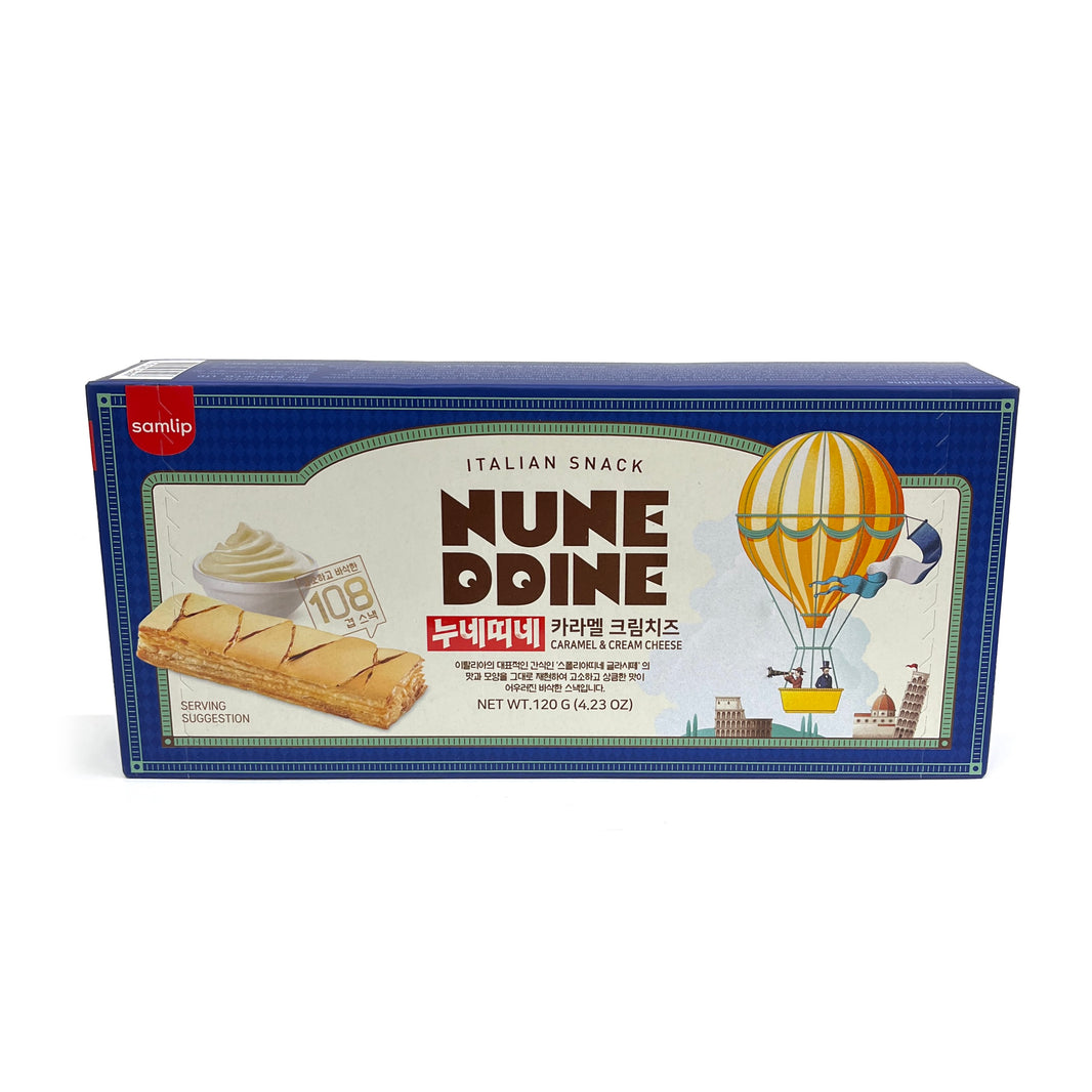 [Samlip] Nune Ddine Caramel & Cream Cheese / 삼립 누네띠네 카라멜 크림치즈(120g)
