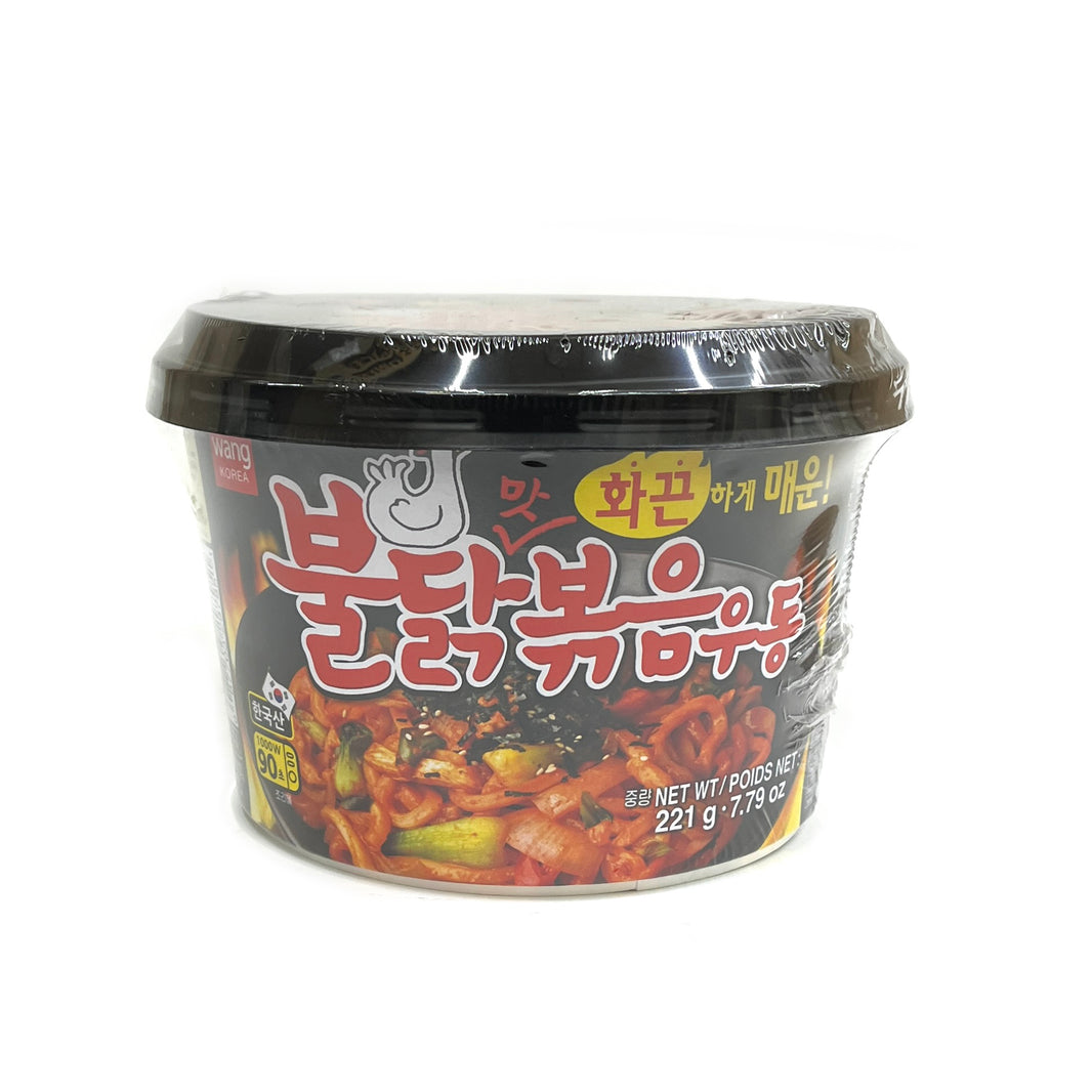 [Wang] Buldak Udon Spicy Bowl / 왕 불닭 볶음 우동 컵라면 (221g)