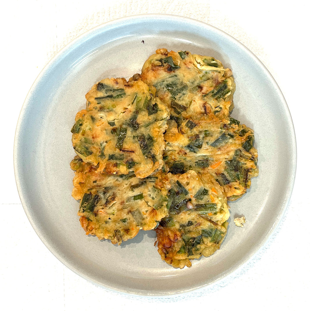 [HY Bunsik] Korean Seafood Pancakes Jeon / 한양분식 해물전 (5pcs)