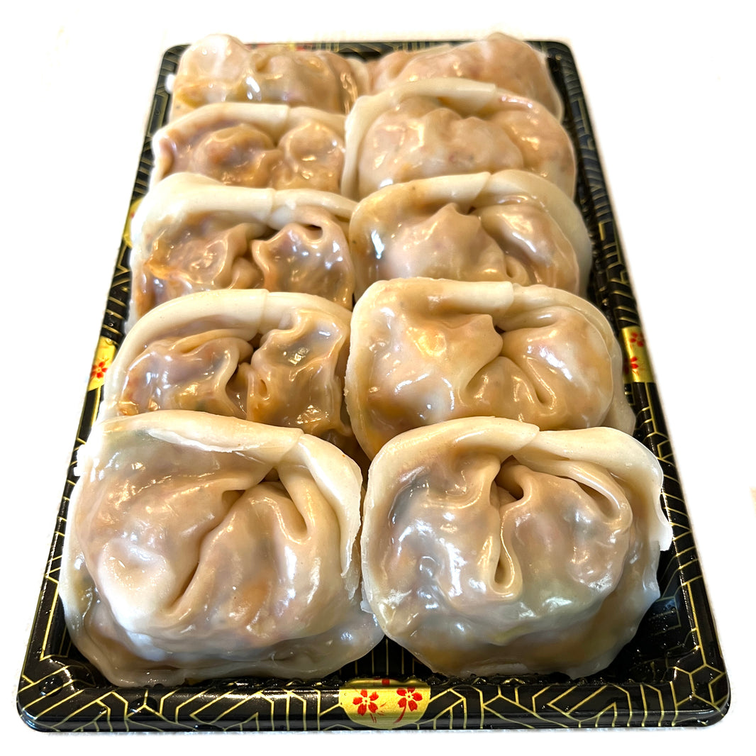 [HY Bunsik] Handmade Meat & Kimchi Dumbling / 한양분식 직접 빚은 수제 김치 만두 (10pcs)