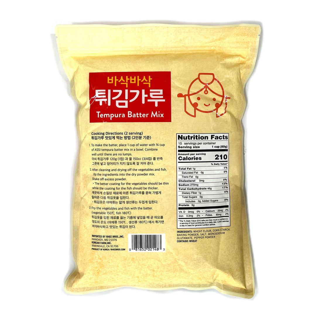[Assi] Tempura Batter Frying Mix / 아씨 바삭바삭 튀김가루 (907g)