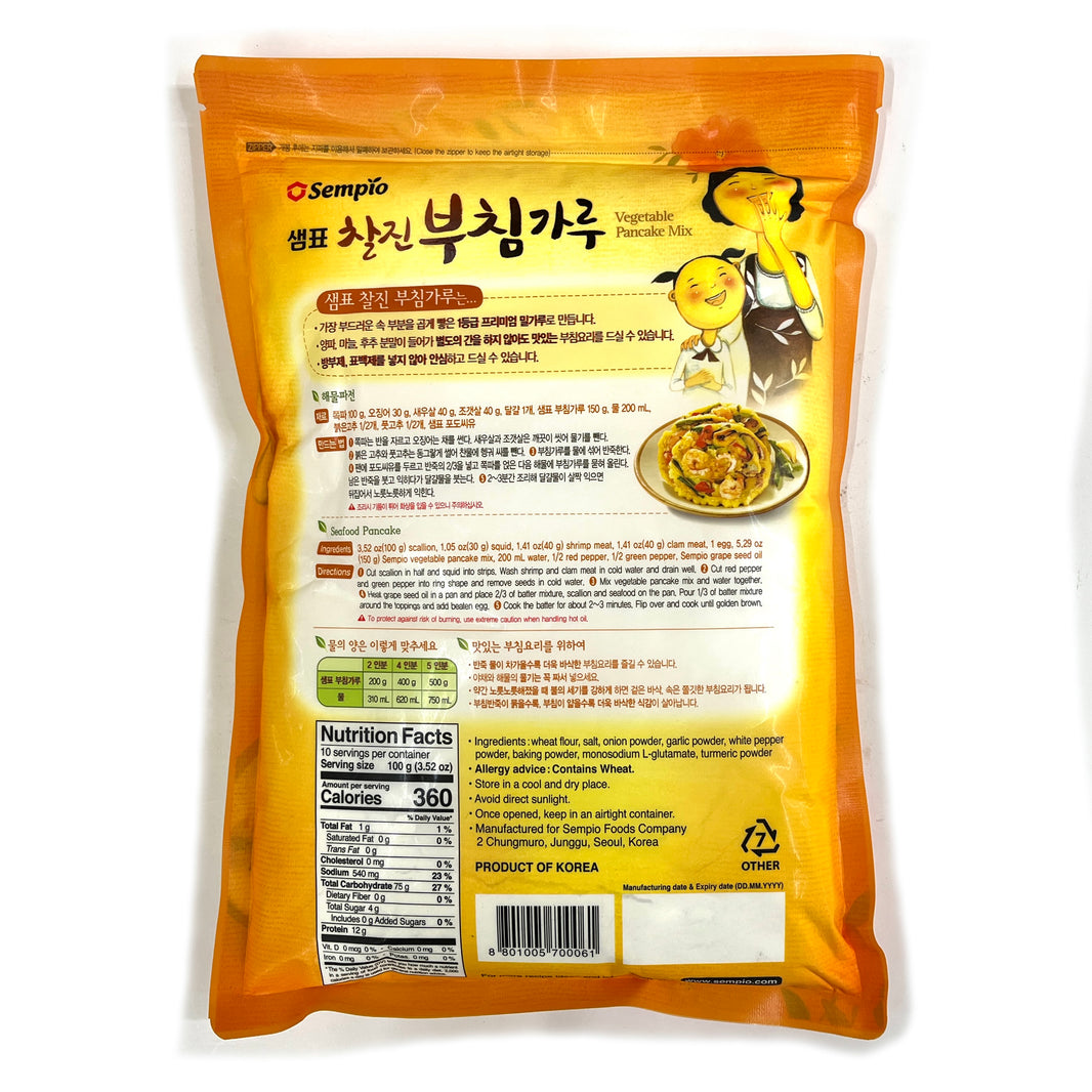 [Sempio] Vegetable Pancake Mix /샘표 찰진 부침가루 (1kg)