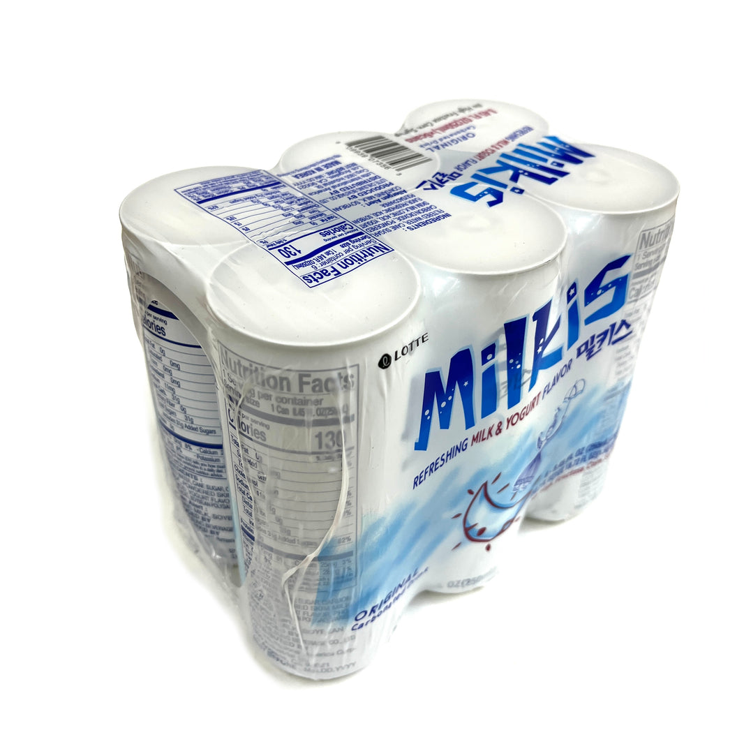 [Lotte] Milkis Original / 롯데 밀키스 오리지널 (6cans)