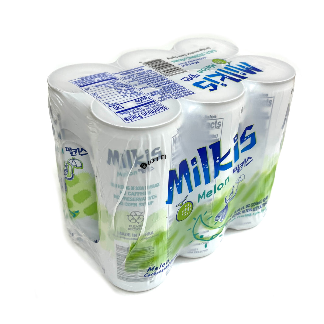 [Lotte] Milkis Melon / 롯데 밀키스 멜론 (6cans)