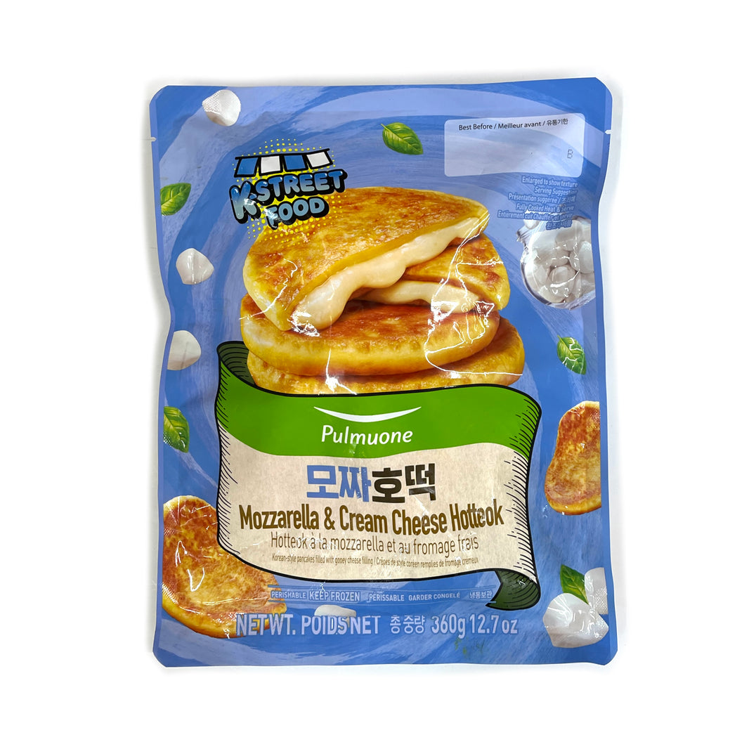 [Pulmuone] Mozzarella Cheese Hotteok / 풀무원 모짜 호떡 (360g)