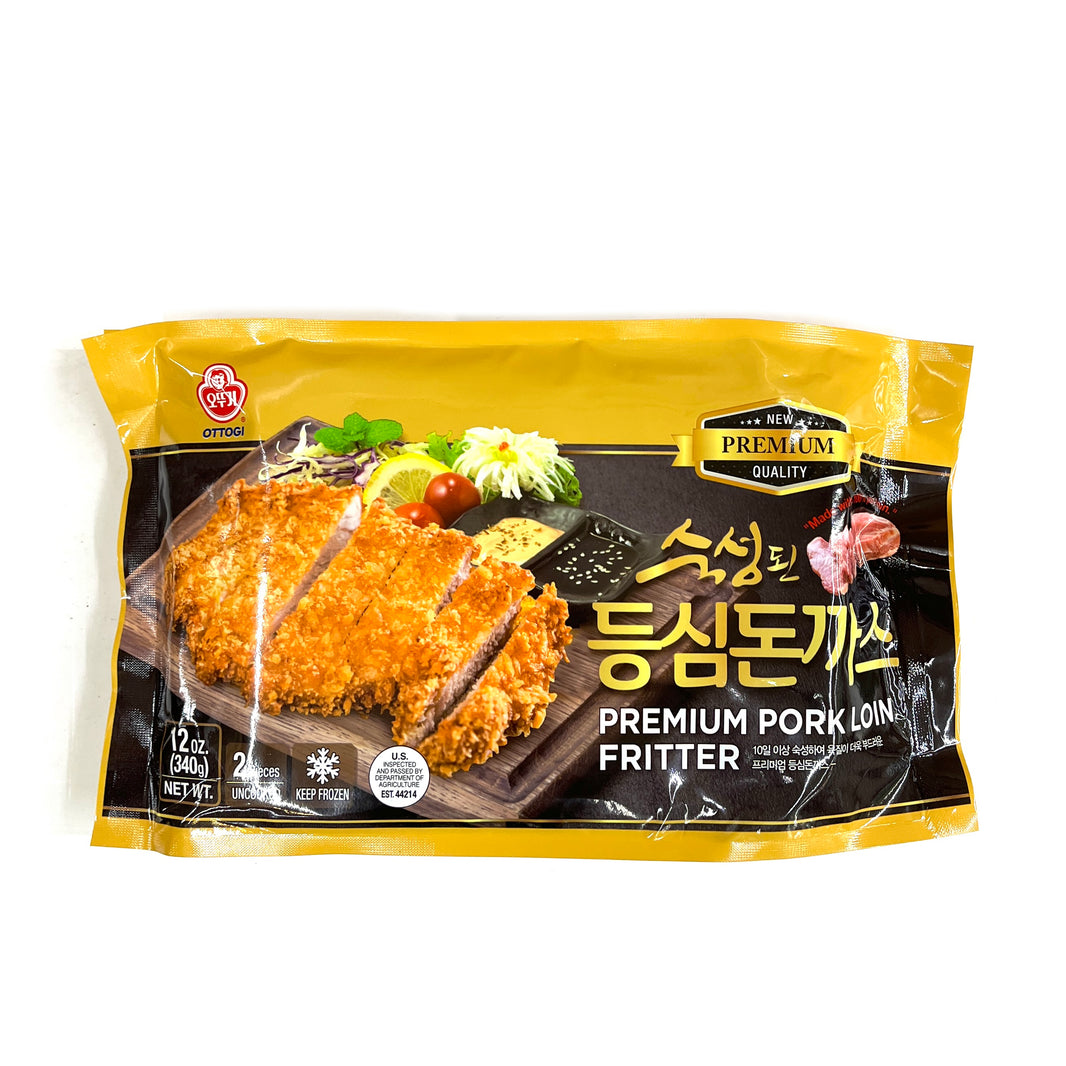 [Ottogi] Premium Pork Loin Fritter / 오뚜기 숙성된 등심 돈까스 (340g)