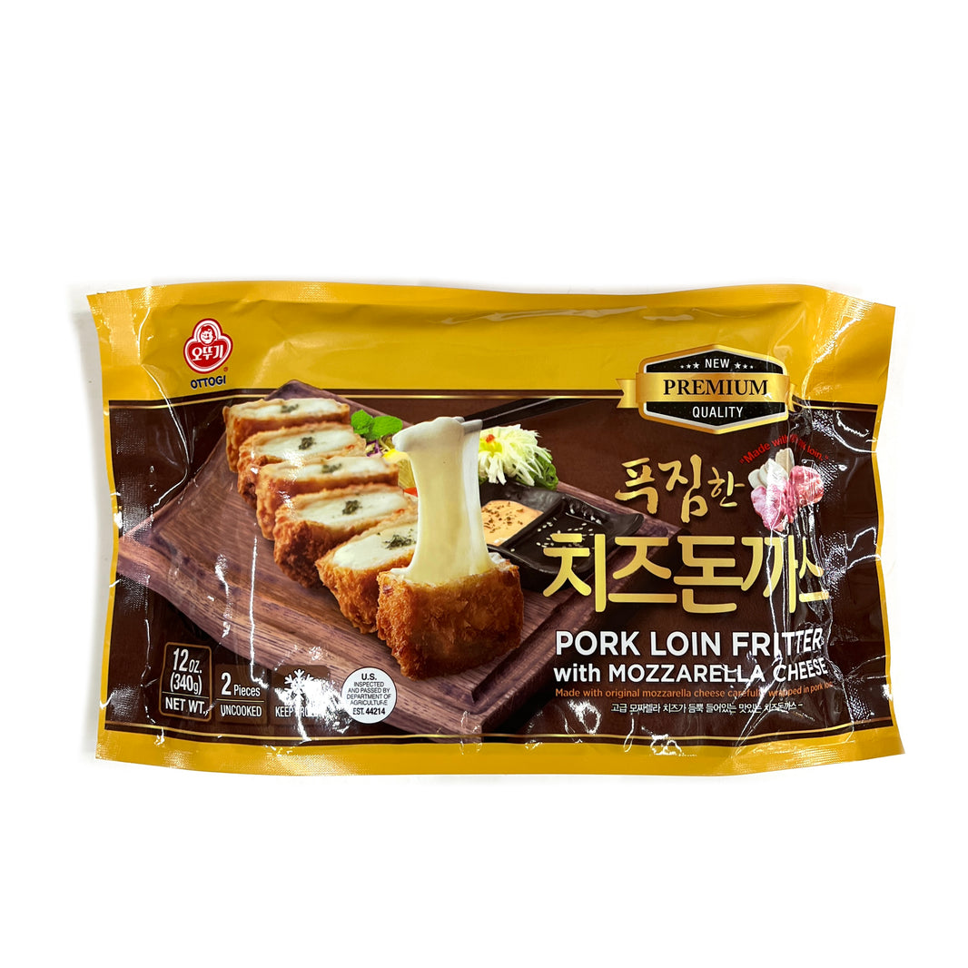 [Ottogi] Pork Loin Fritter w. Mozzarella Cheese / 오뚜기 푸짐한 치즈 돈까스 (340g)