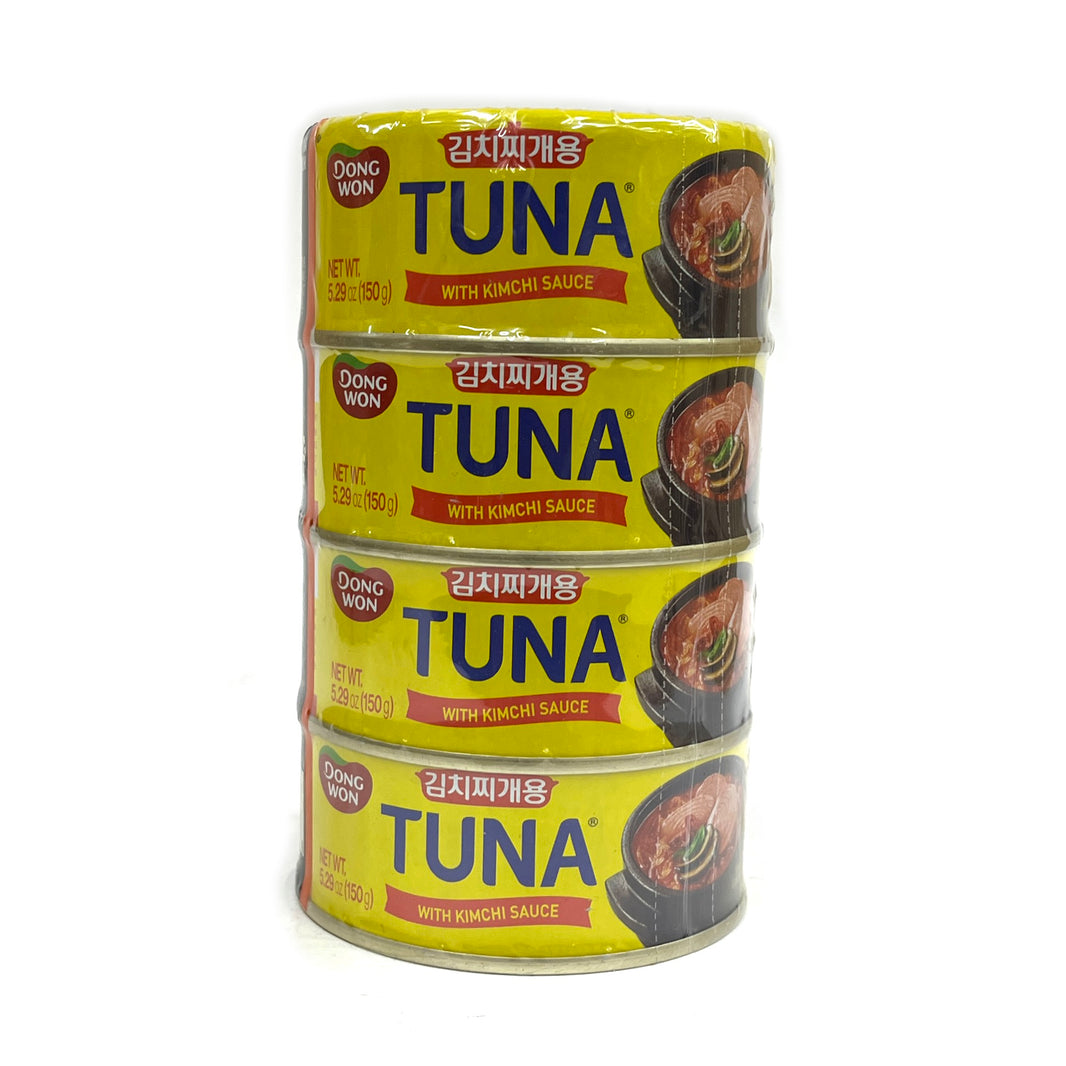 [Dongwon] Tuna w. Kimchi Sauce / 동원 김치찌개용 참치 (150g x4)