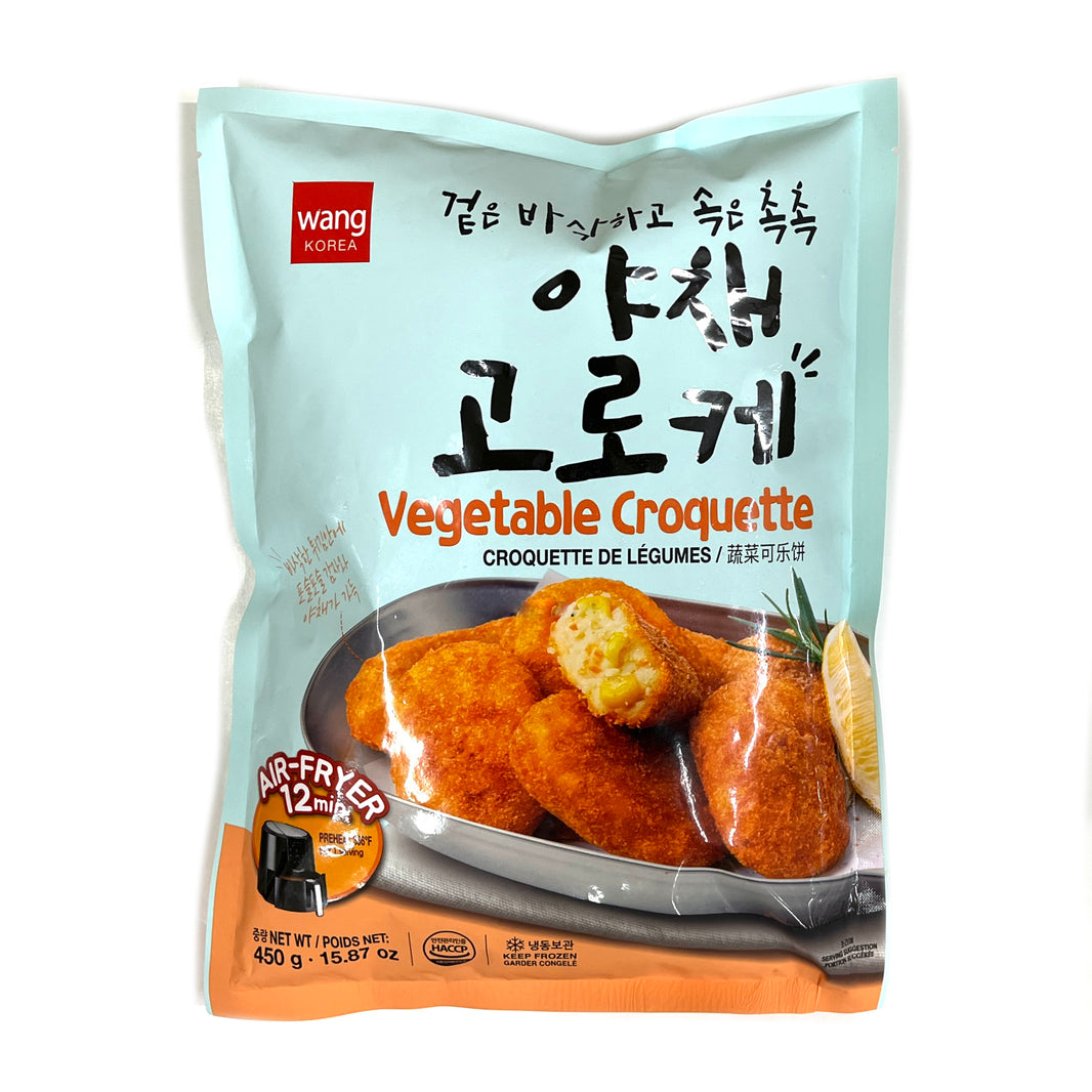 [Wang] Vegetable Croquette / 왕 겉은 바삭하고 속은 촉촉 야채 고로케 (450g)