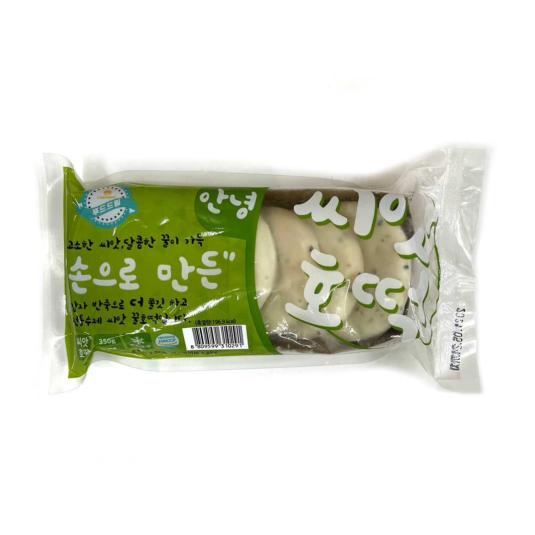[Food Dream] Sweet Rice Pancake w. Seed / 푸드드림 안녕 씨앗 호떡 (350g)