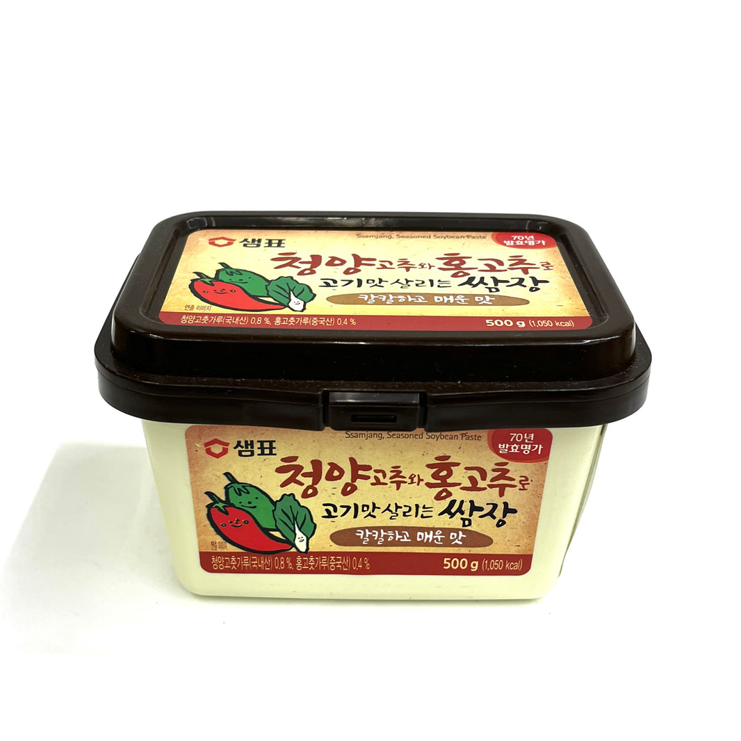 [Sempio] Seasoned Soybean Paste / 샘표 청양고추와 홍고추로 고기맛 살리는 쌈장 (500g)