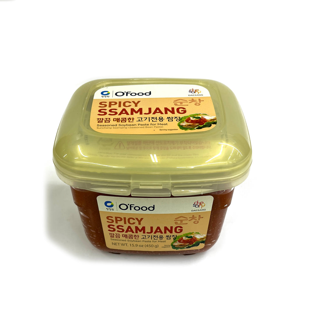 [O'food] Sunchang Spicy Ssamjang Seasoned Soybean Paste  / 정원 오푸드 순창 깔끔 매콤한 고기전용 쌈장 (450g)