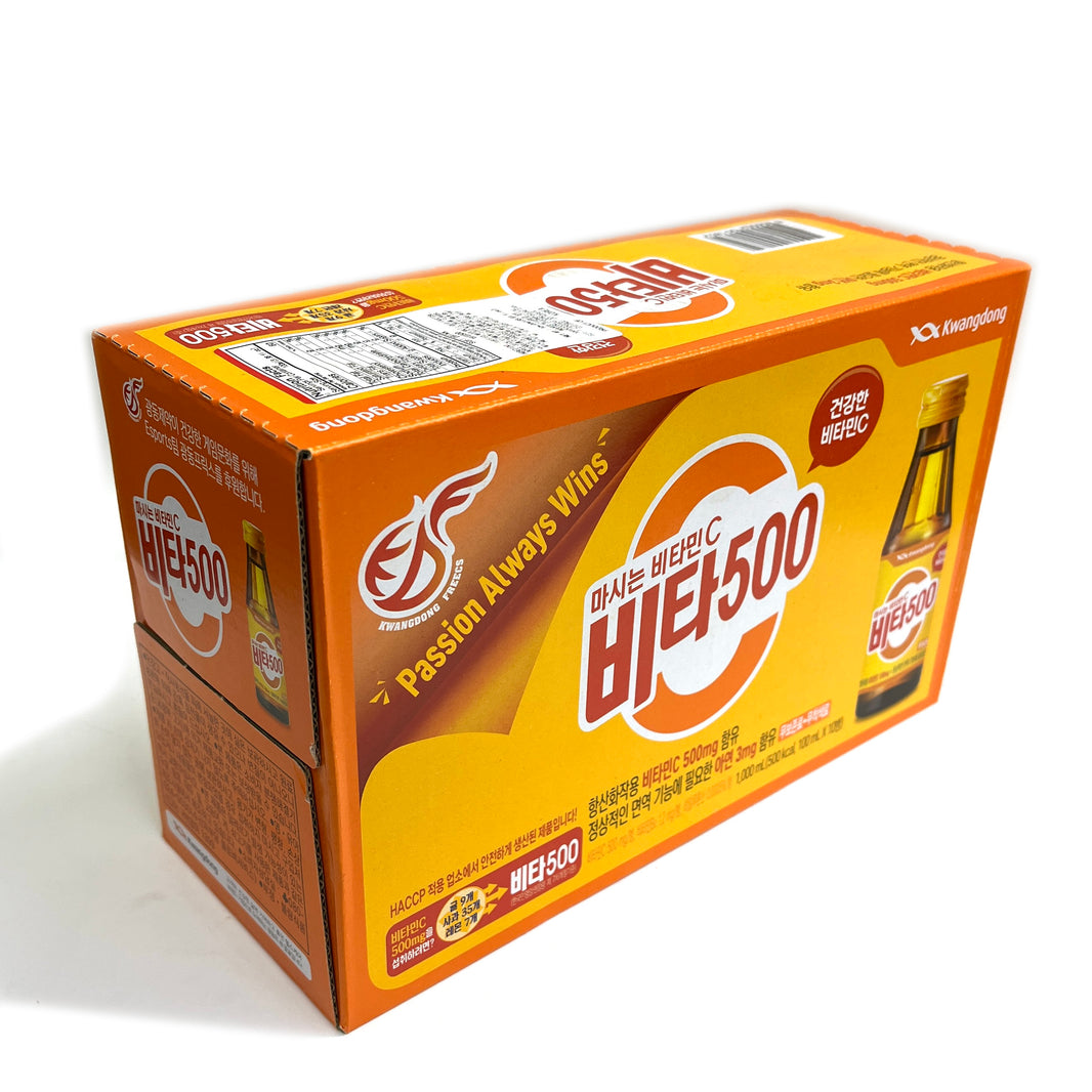 [Kwangdong] Vita 500 Vitamin C Drink / 광동 마시는 비타민 C 비타 500 (100ml x10Bottle)