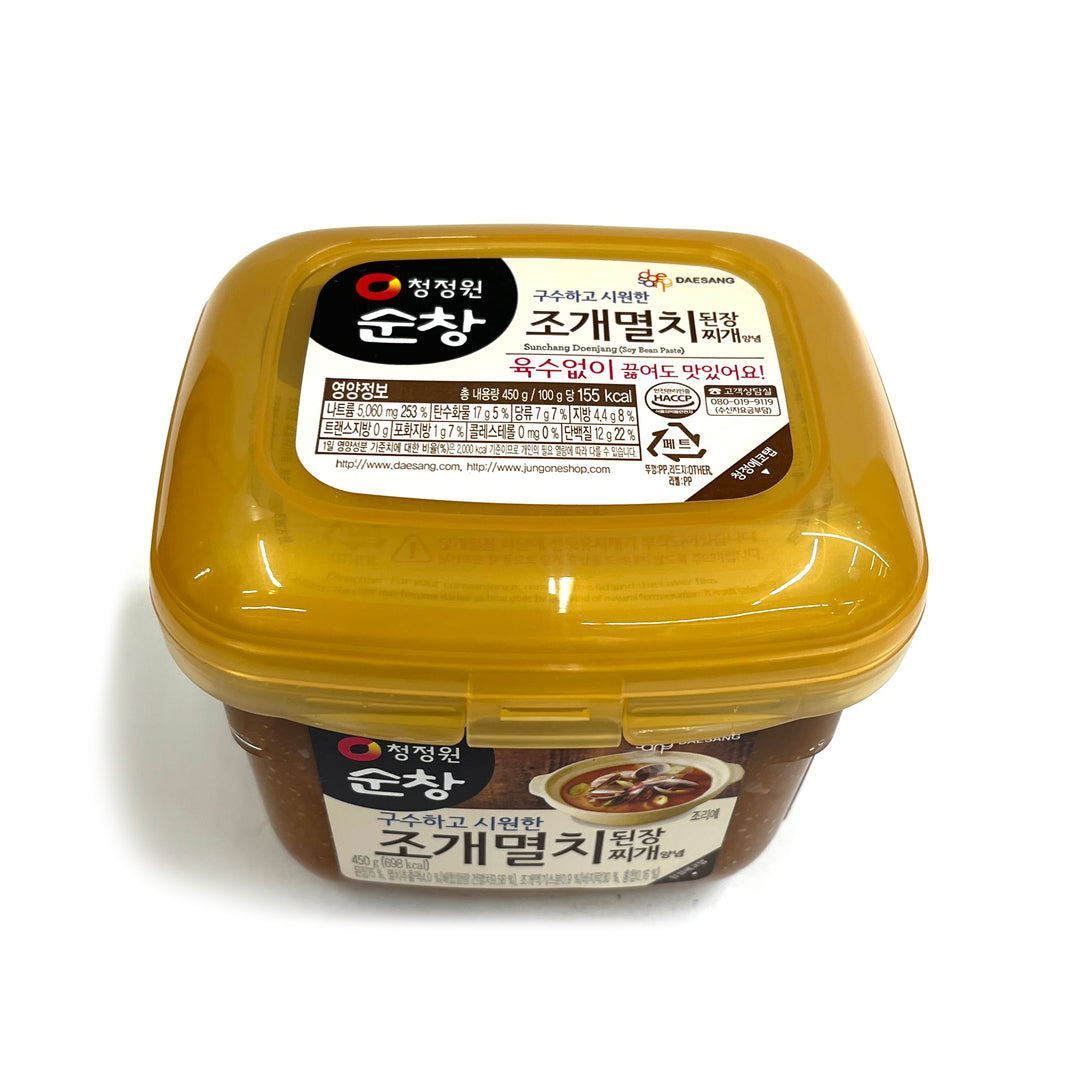 [CJO] Clam Anchovy Soybean Paste / 청정원 순창 구수하고 시원한 조개 멸치 된장 (450g)