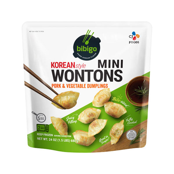 [CJ] Bibigo Mini Wontons Pork / 비비고 미니 만두 돼지고기 (680g)