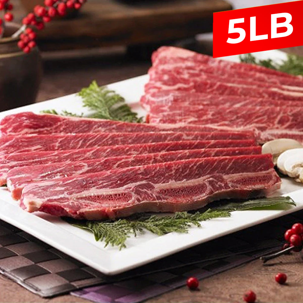 [PRIME] Beef LA Short Rib Set / 프라임 최상급 LA 갈비 선물용 (6lb)