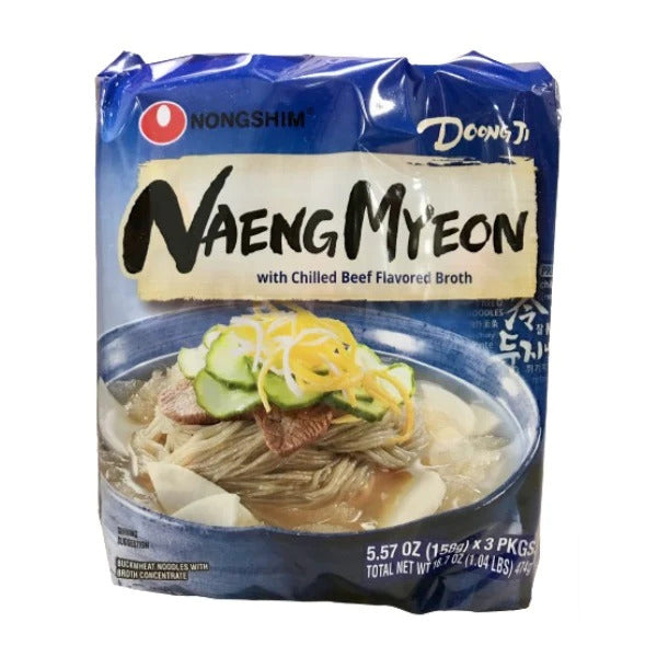 [Nongshim] Doongji Cold Noodles(Chilled Broth) / 농심 둥지 물 냉면 (4pks)