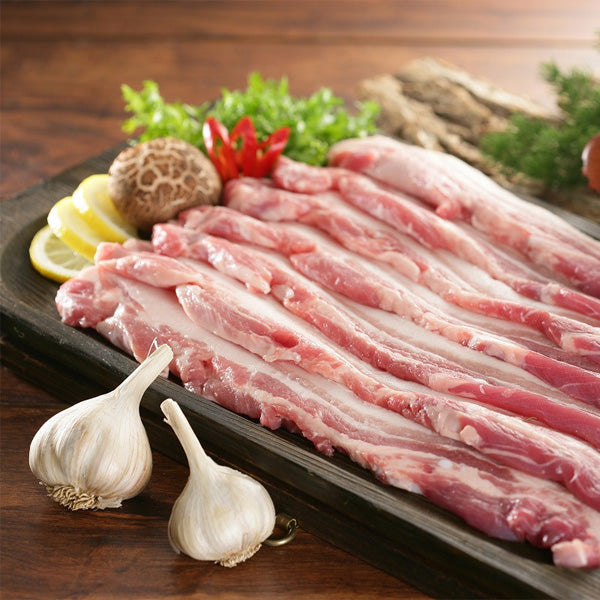 Pork Belly Sliced BBQ / 돼지 삼겹살 BBQ (2lb)