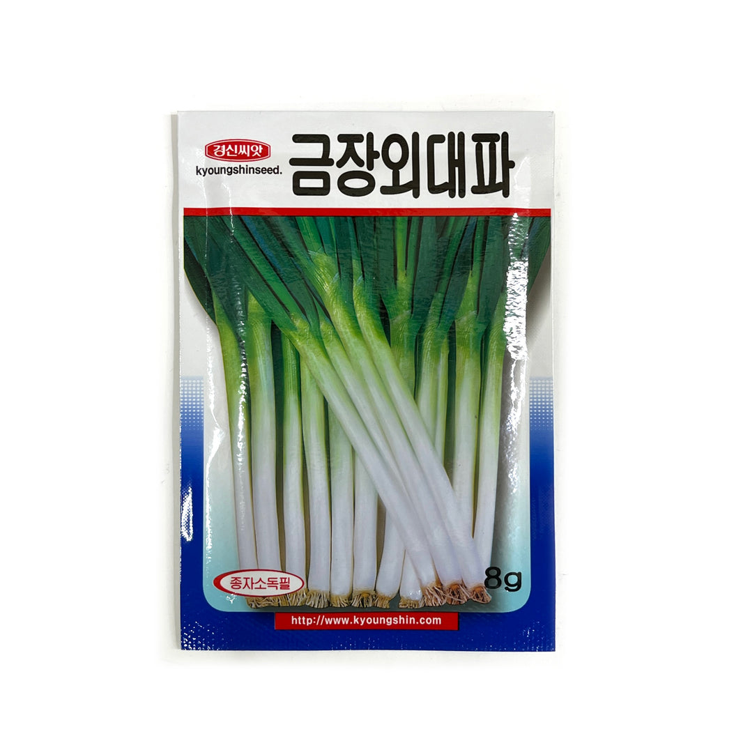 [Korean Seeds] Korean Leek Seeds / 금장외 대파 씨앗 (8g)
